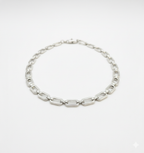 Collar laminado Square Silver
