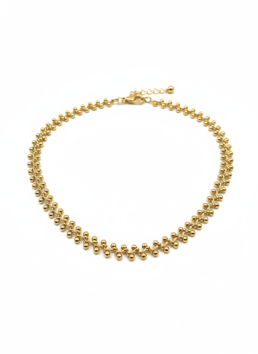 Collar Oro laminado Pearl