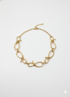 Collar Oro Laminado Goti