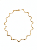 Collar Oro Laminado Lines