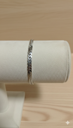 Cadena Laminada Plata Four
