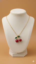 Collar Cerezas 4D OM  Frutal