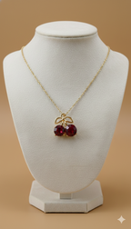 Collar Double diamond Frutal