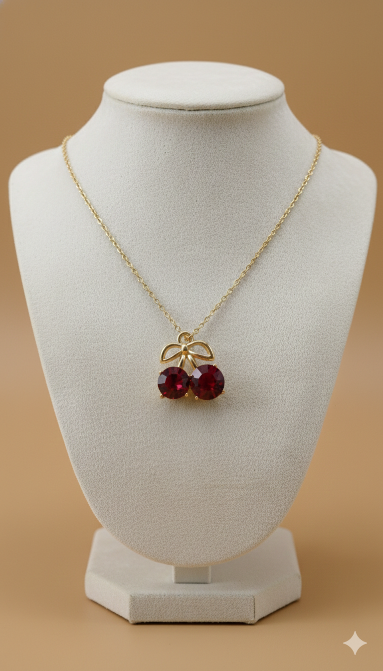 Collar Double diamond Frutal