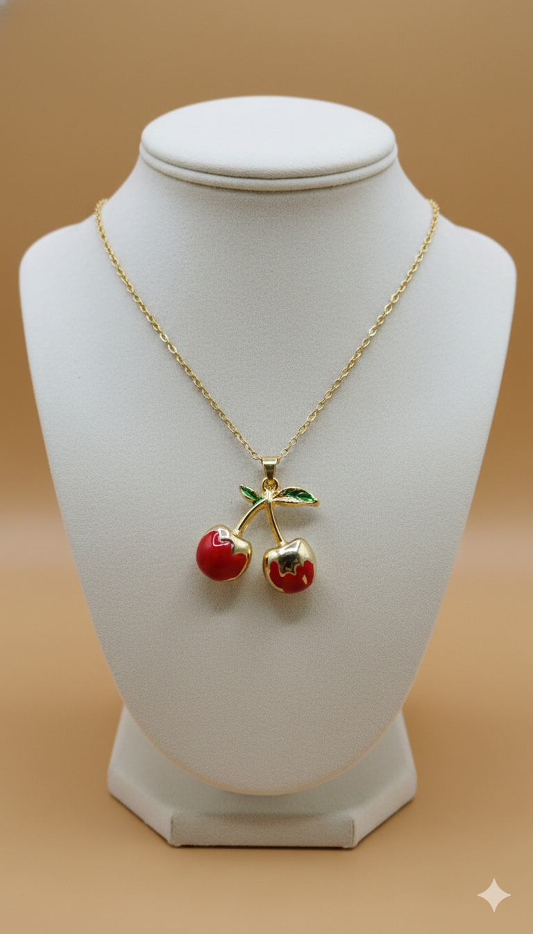 Collar Cherry Apple Frutal