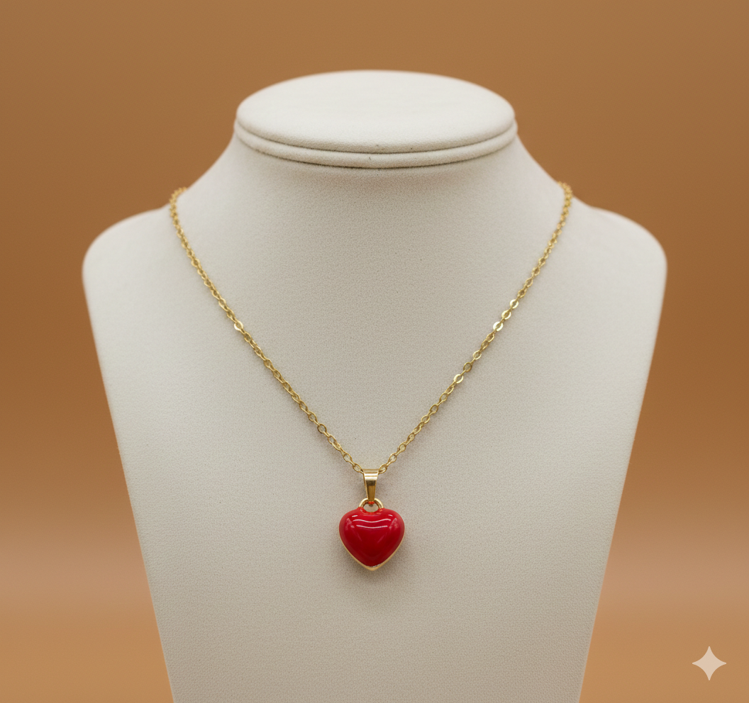 Collar Heart 3D Frutal