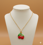 Collar Cherry Flats Frutal