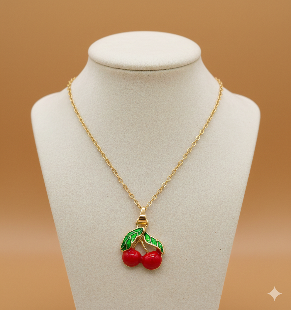 Collar Cherry Flats Frutal