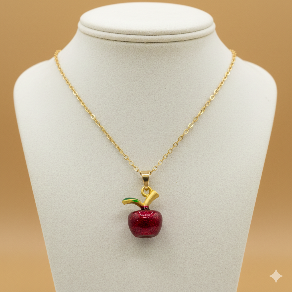 Collar Apple 4D Frutal