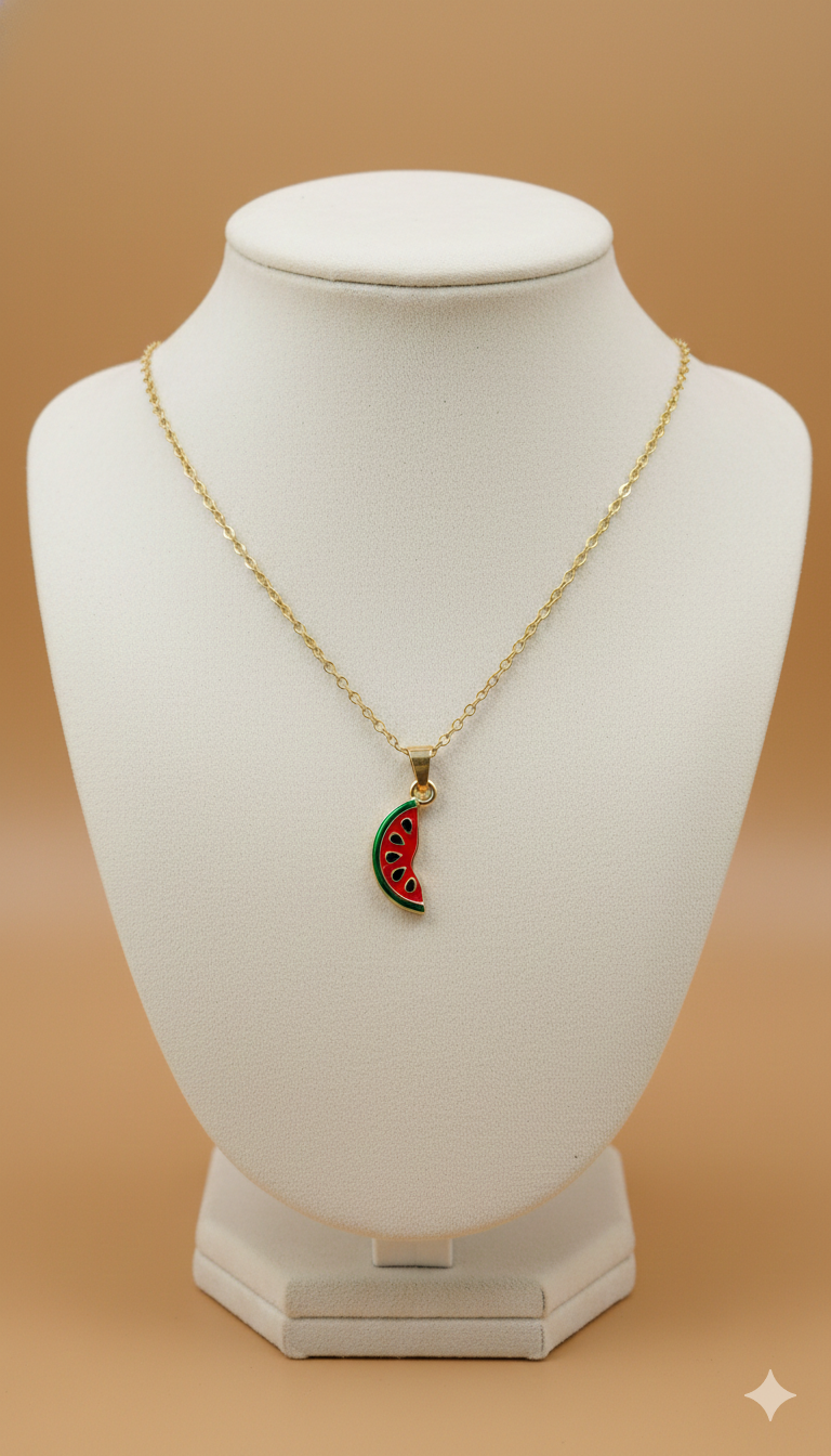 Collar Sandía Flat Frutal
