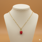 Collar Strawberry Frutal
