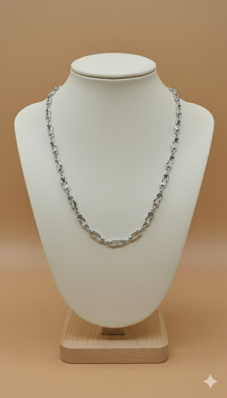 Collar laminado Crome Silver