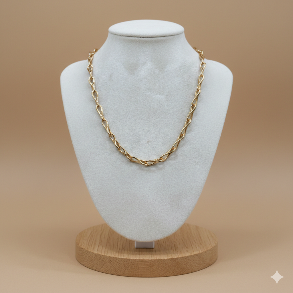 Collar Oro Laminado Climb