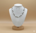 Collar laminado Strap Silver