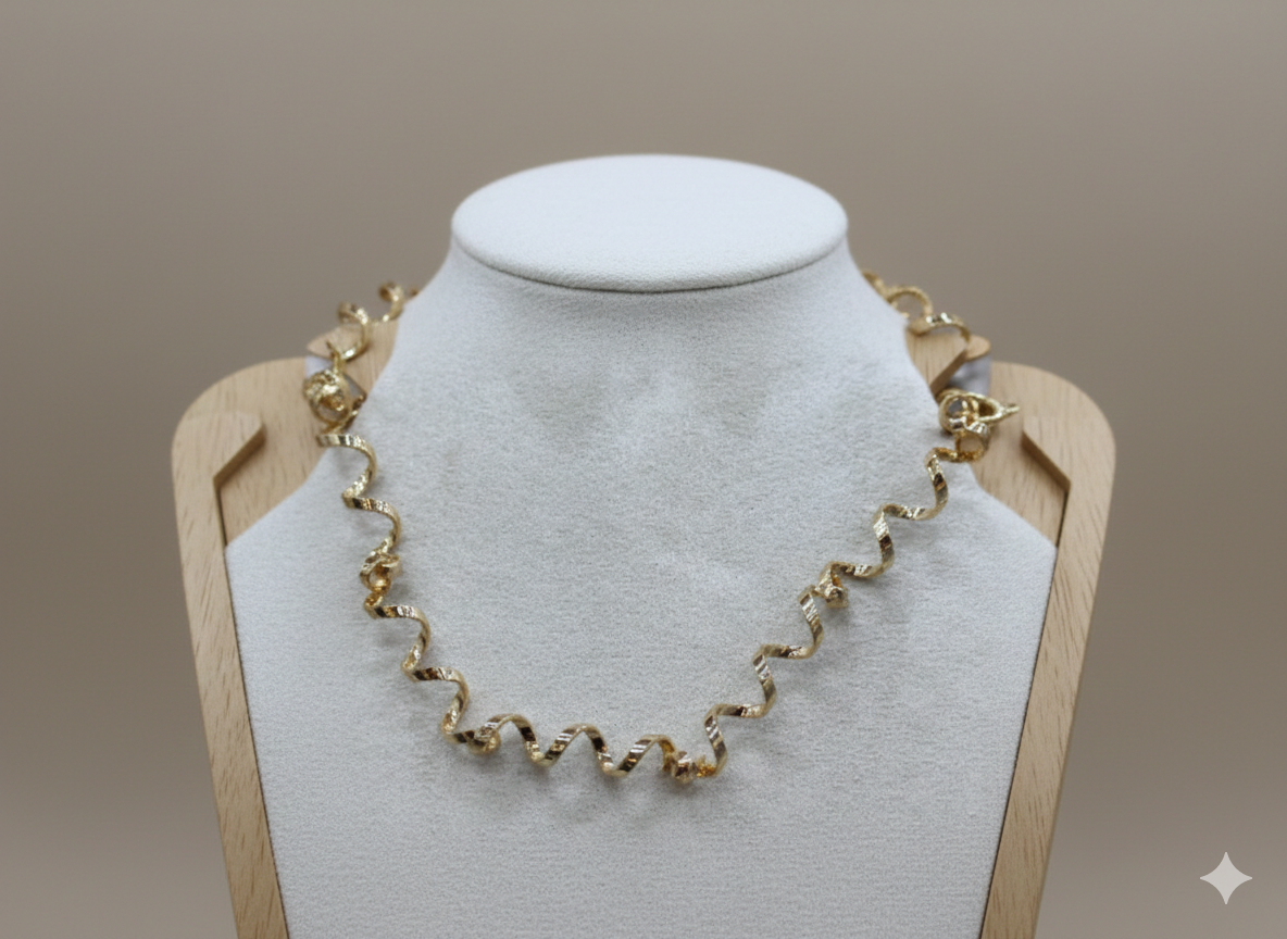 Collar Oro laminado Strip