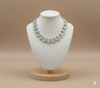 Collar laminado Heart Silver