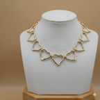 Collar Oro Laminado Skin Hearts
