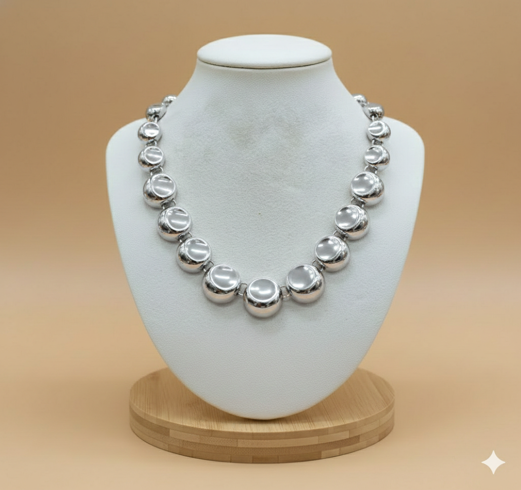 Collar laminado Pow Silver