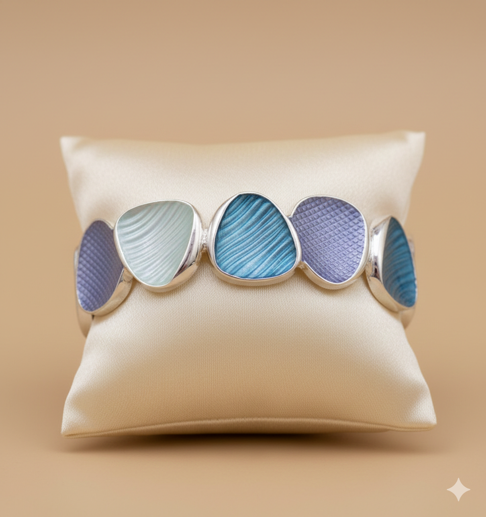 Pulsera Laminada Blue