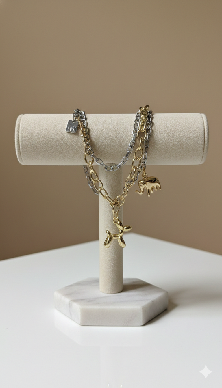 Pulsera Dorada Doggy