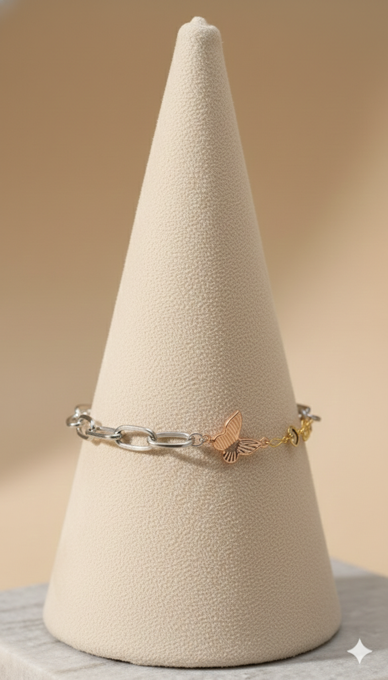 Pulsera Dorada Fly
