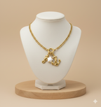 Collar Dijes Star Dorado
