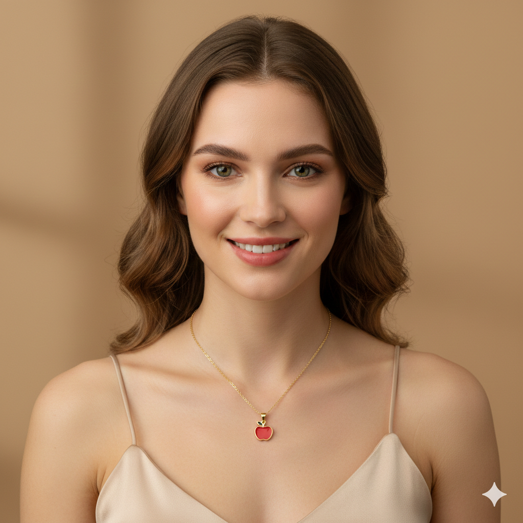 Collar Apple Flat Frutal