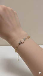 Pulsera Dorada Flying