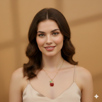Collar Apple 4D Frutal
