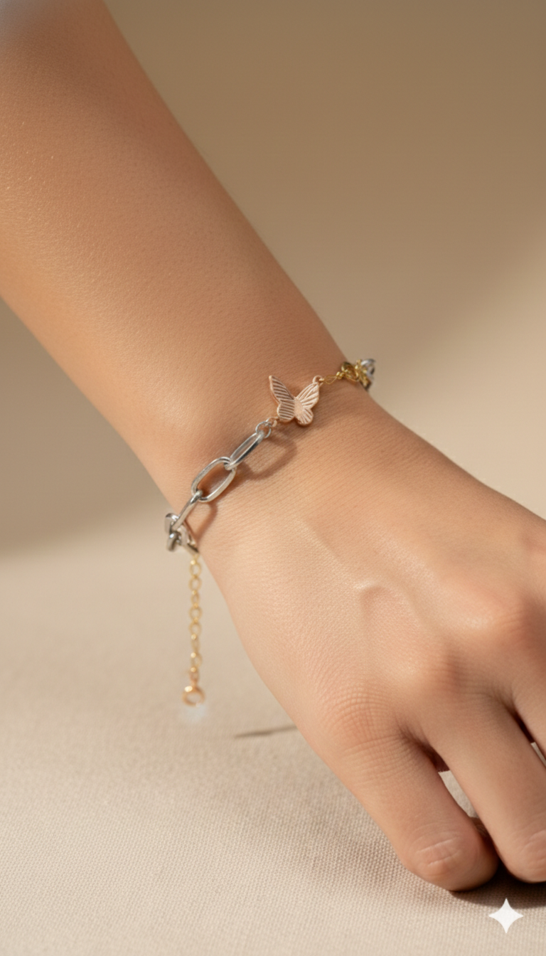 Pulsera Dorada Fly
