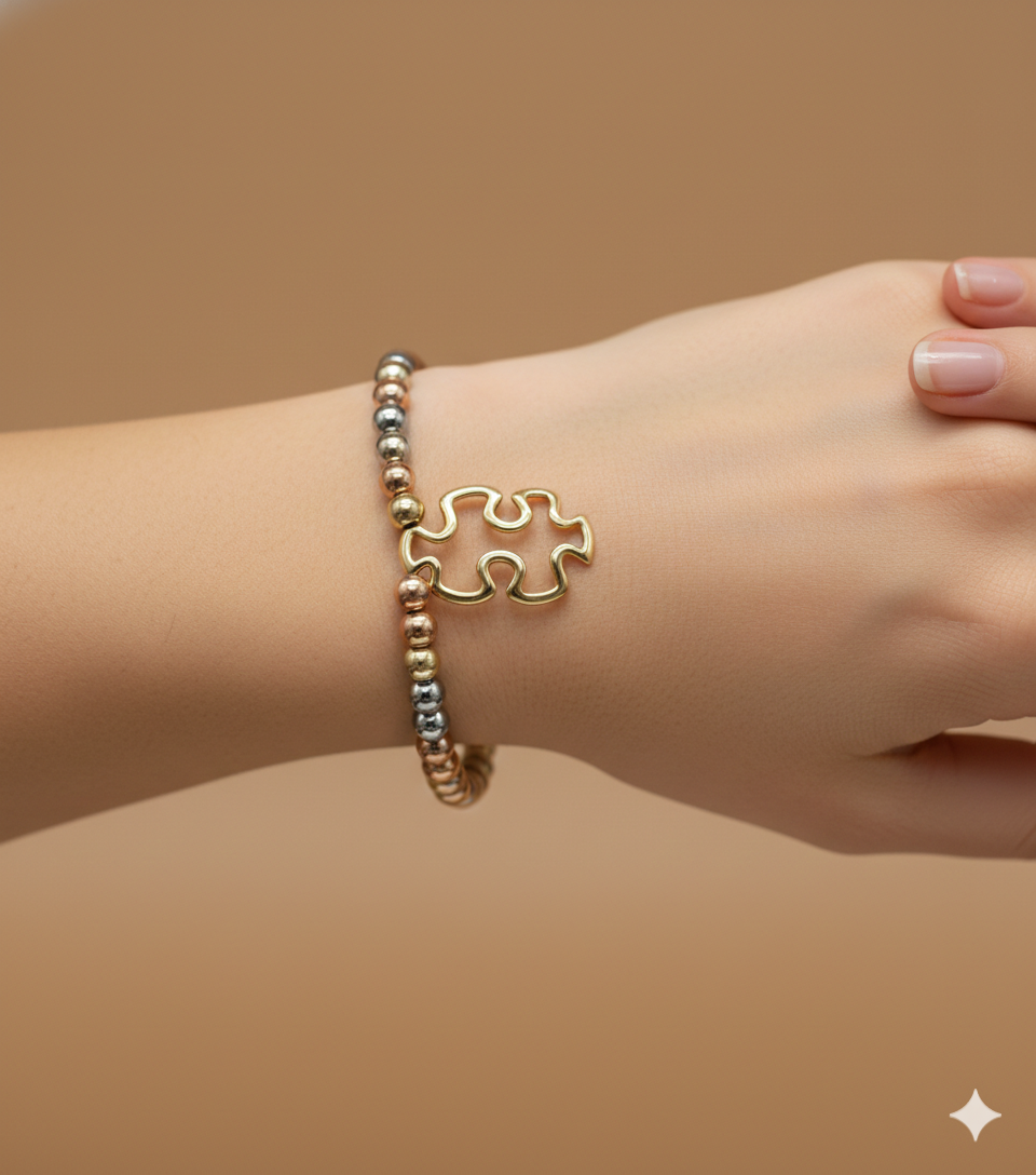 Pulsera Bolitas Chrome