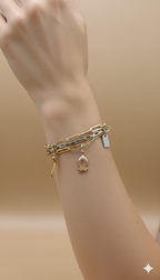 Pulsera Dorada Chilli