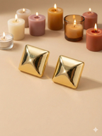 Aretes Square Dorados