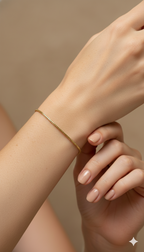 Pulsera Dorada Mou