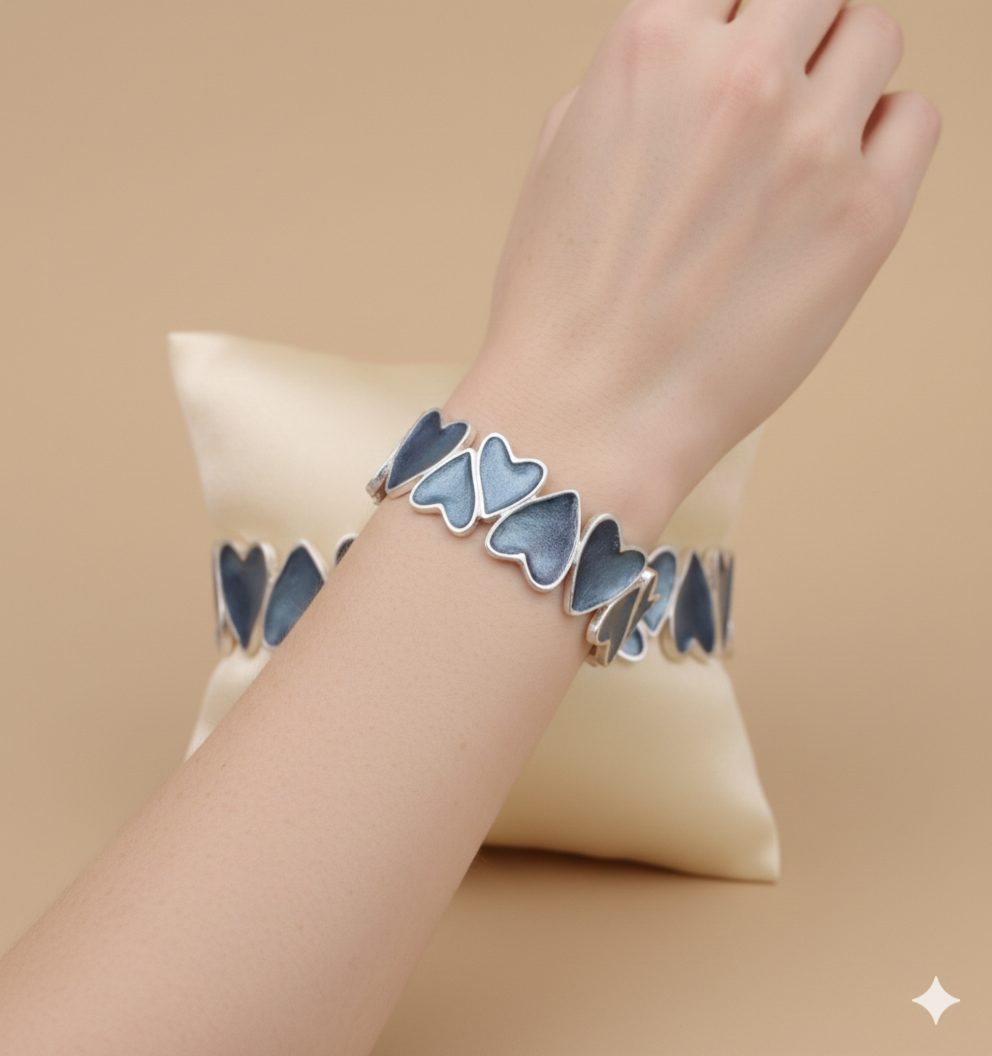 Pulsera Laminada Hearts