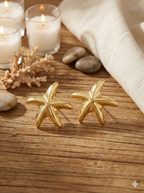 Aretes Estrellita Dorados
