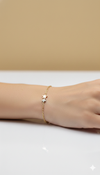 Pulsera Dorada Three