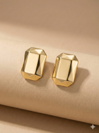 Aretes Rombos Dorados