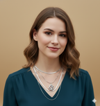 Collar Triple Plateado Ozua