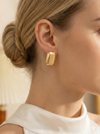 Aretes Rombos Dorados