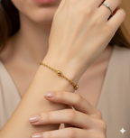 Pulsera Dorada Mango