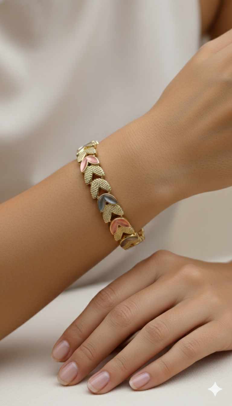 Pulsera Florentina Corazones