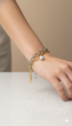 Pulsera Dorada Horsa