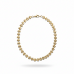 Collar Oro Laminado Corazones