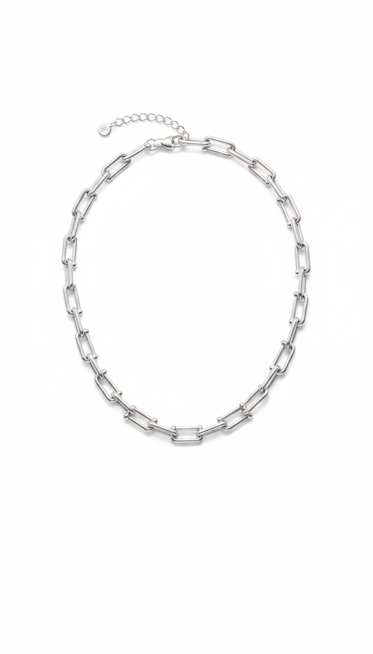 Collar laminado Tiffa Silver