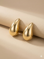 Aretes Gotas Min Dorados