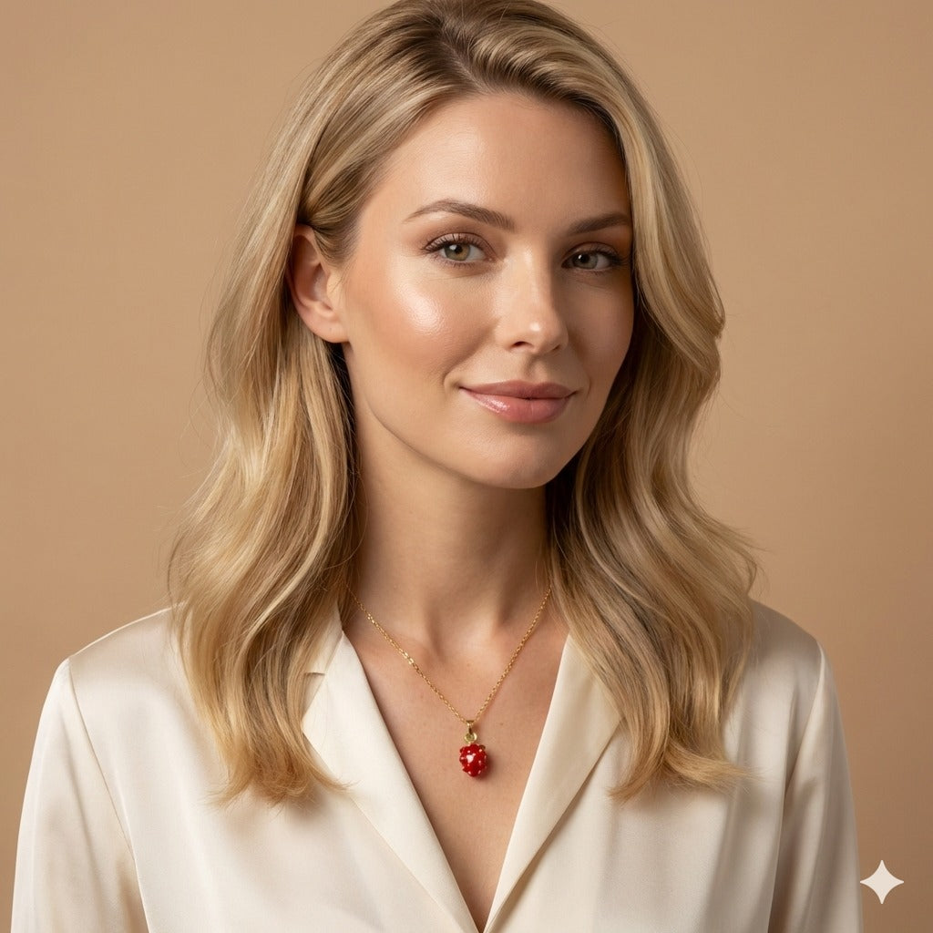 Collar Strawberry Frutal